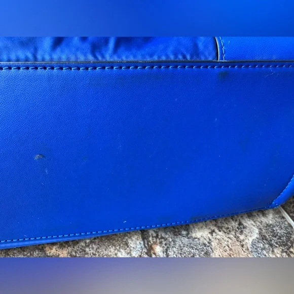 Tory Burch Ella Puffer Nylon Tote in Blue